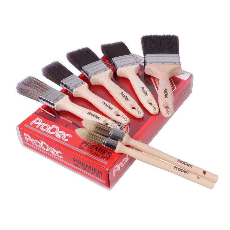 ProDec Premier Paint Brush Set - 7 Pack