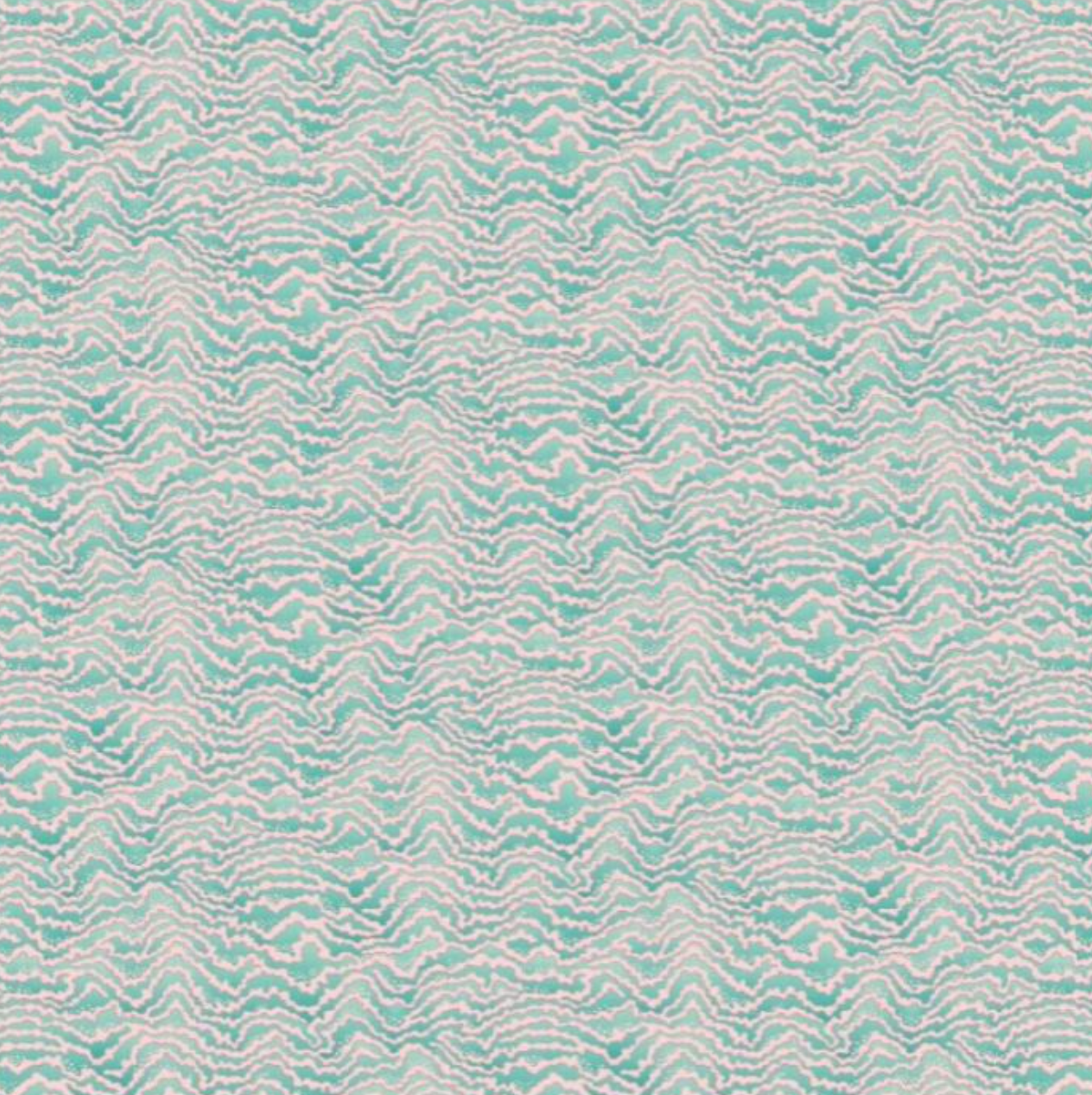 Ohpopsi Contour Wallpaper Bubblegum & Mint Sample