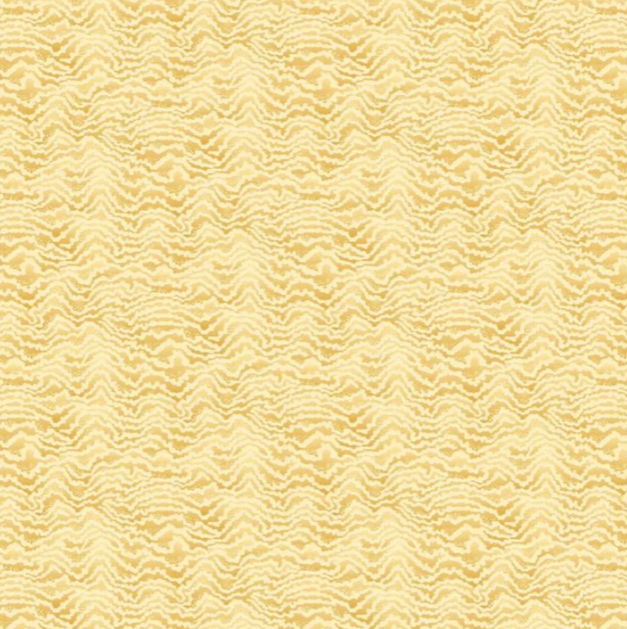 Ohpopsi Contour Wallpaper Mustard Sample