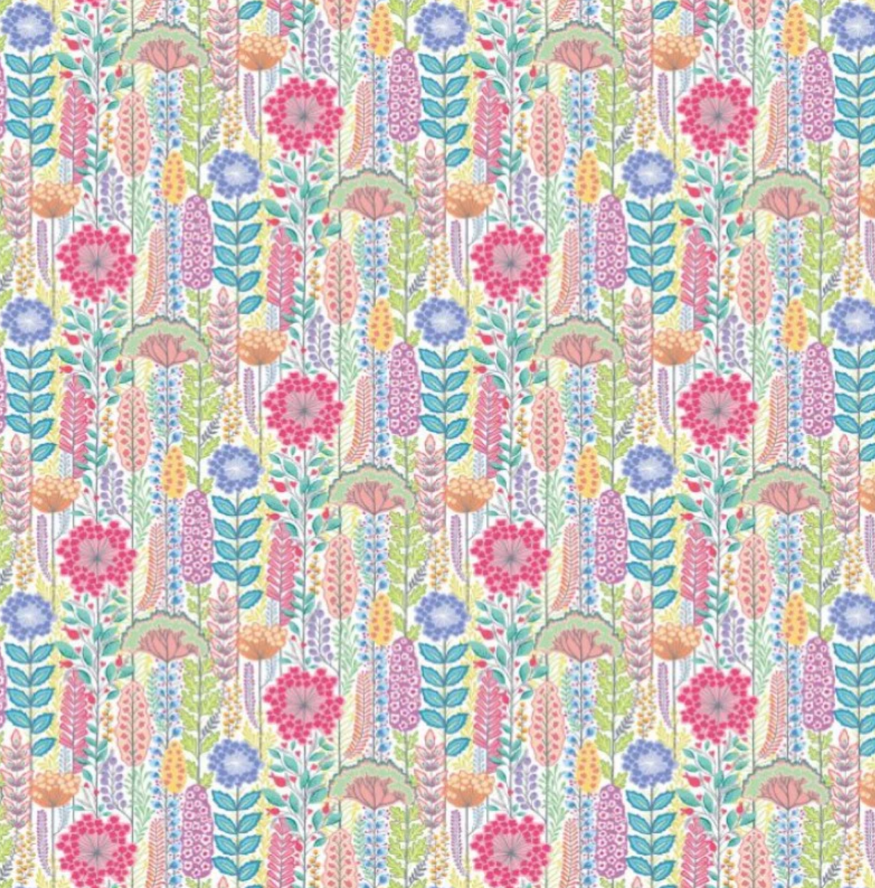 Ohpopsi Seedheads Wallpaper Garden Riot Sample