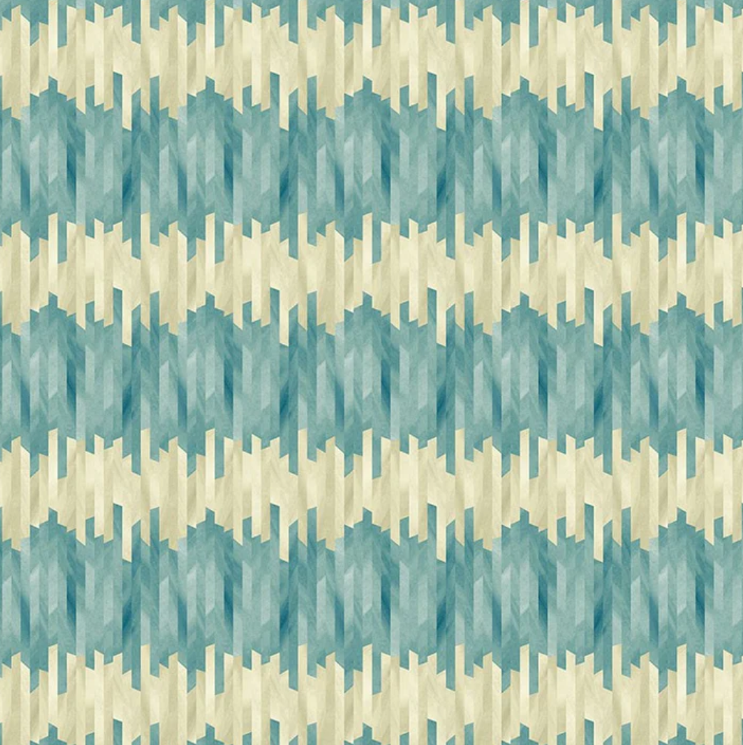 Ohpopsi Strata Wallpaper Seafoam Sample