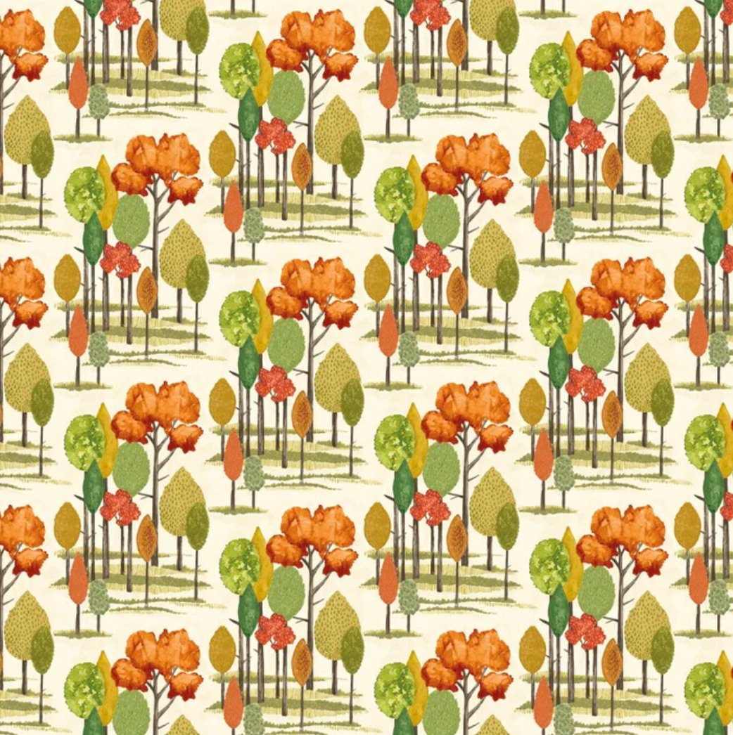 Ohpopsi Tall Trees Wallpaper Autumn Sample