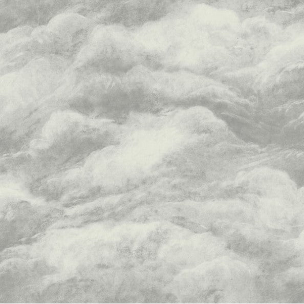 Cloud Weave Wallpaper - Silver Sample