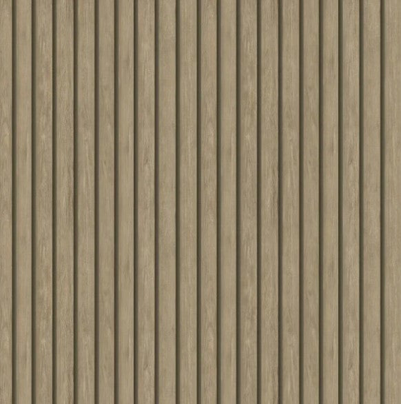 Wood Slat Wallpaper Light Oak Sample