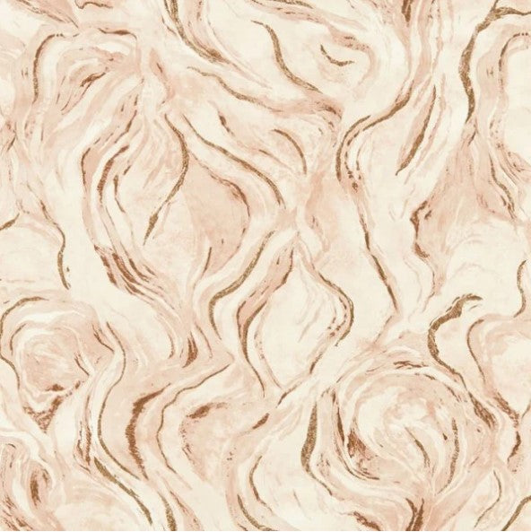 Clarke & Clarke Lavico Wallpaper- Blush Sample