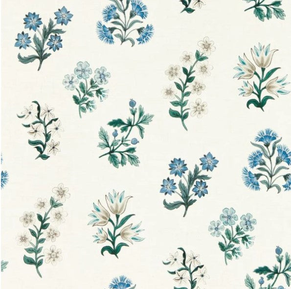 Clarke & Clarke Leiden Wallpaper - Denim Sample