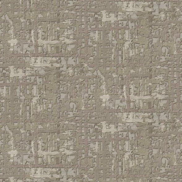 Embellished Silk Basket Weave Taupe Wallpaper Sample