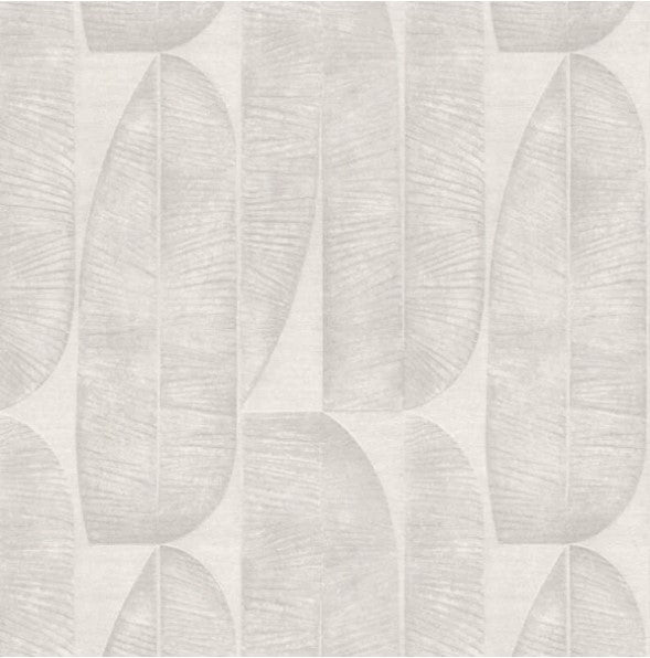 Living Walls Fossil Leaf Wallpaper - Beige Sample