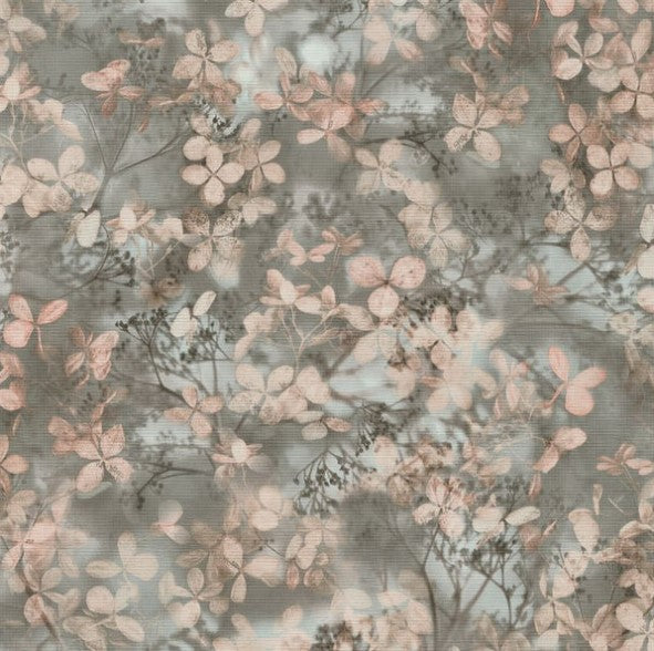 Purity Blossom Floral Wallpaper - Multi Sample
