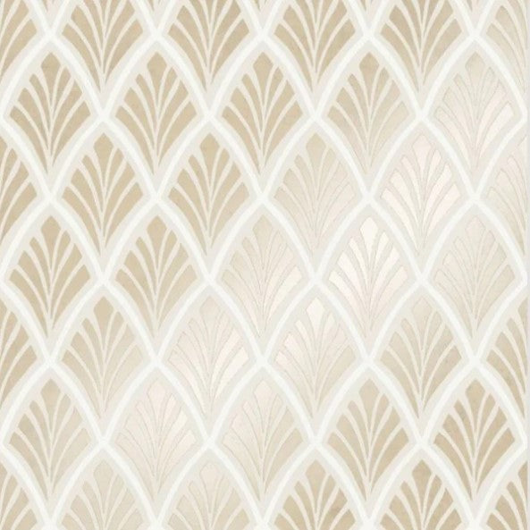 Laura Ashley Florin Gold Wallpaper Sample