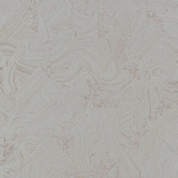Madoc Marble Texture Wallpaper - Rose Gold Sample