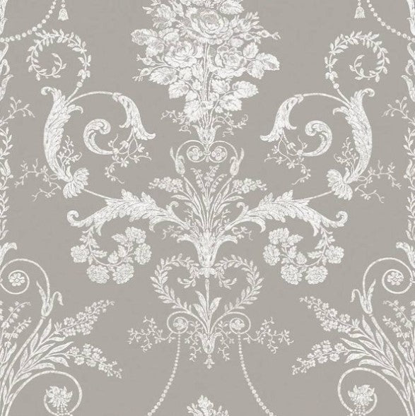 Laura Ashley Josette Steel Wallpaper Sample