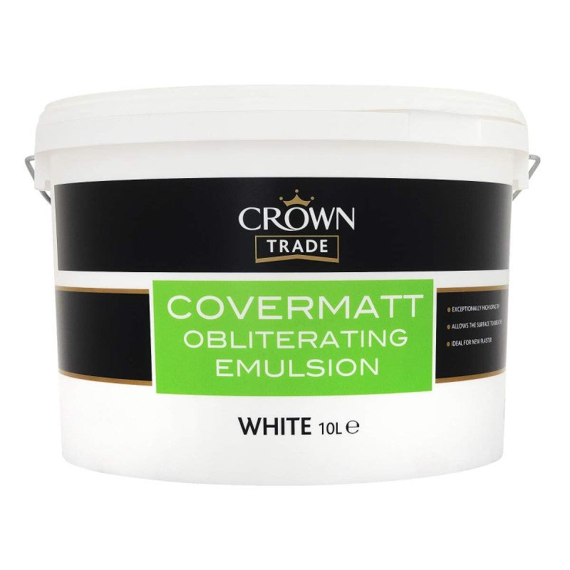 Crown Trade Covermatt - White