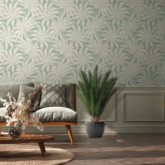 Tropical Leaf Wallpaper