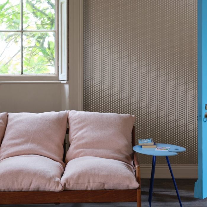 Farrow & Ball Carte Blanche Paint Sample Swatch - Roasted Macadamia