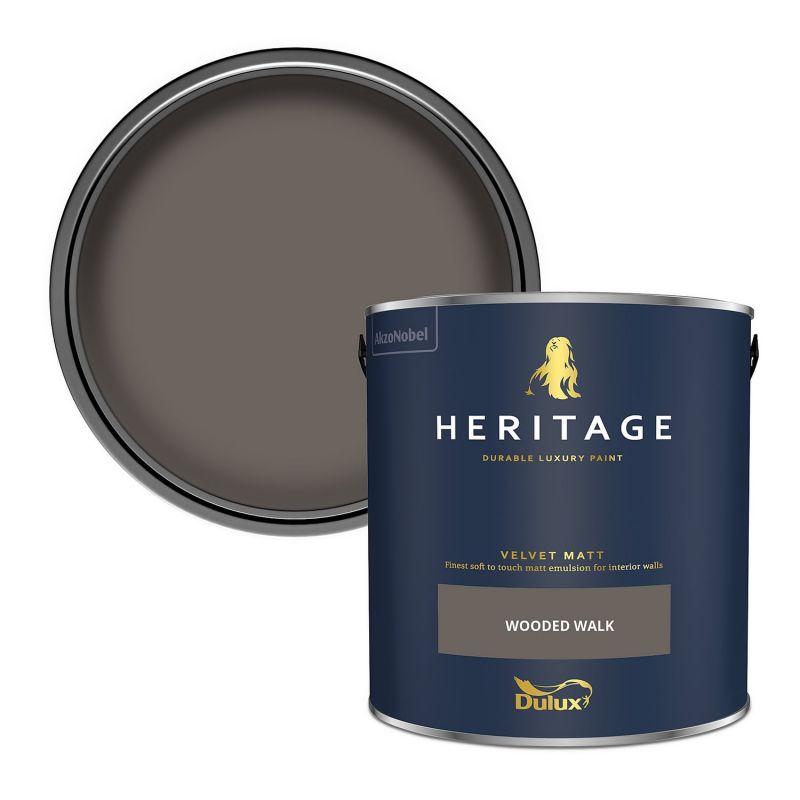 Dulux Heritage Velvet Matt Oops Tin - Wooded Walk 5L