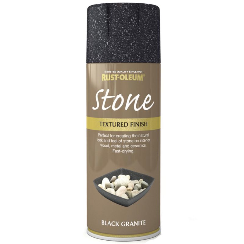 Rust-Oleum Stone Textured Effect Spray Paint 400ml