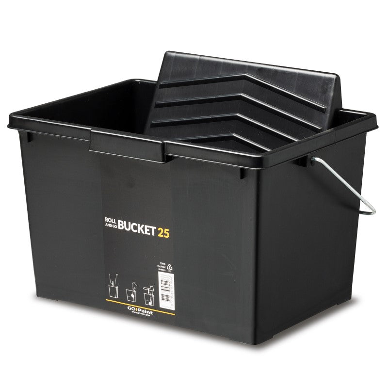 Go!Paint Roll and Go Paint Bucket 9L Go!Paint Recycled Plastic