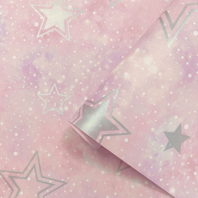 Stardust Metallic Wallpaper