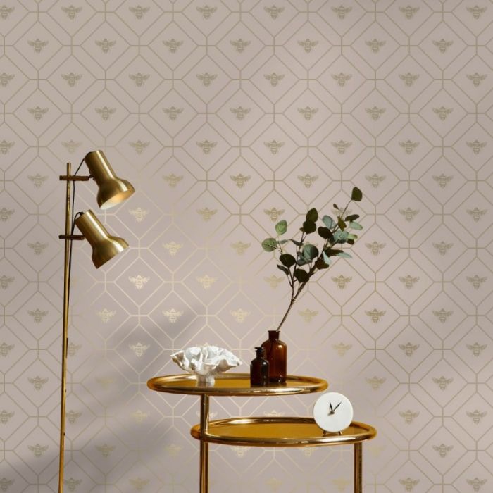 Honeycomb Bee Wallpaper