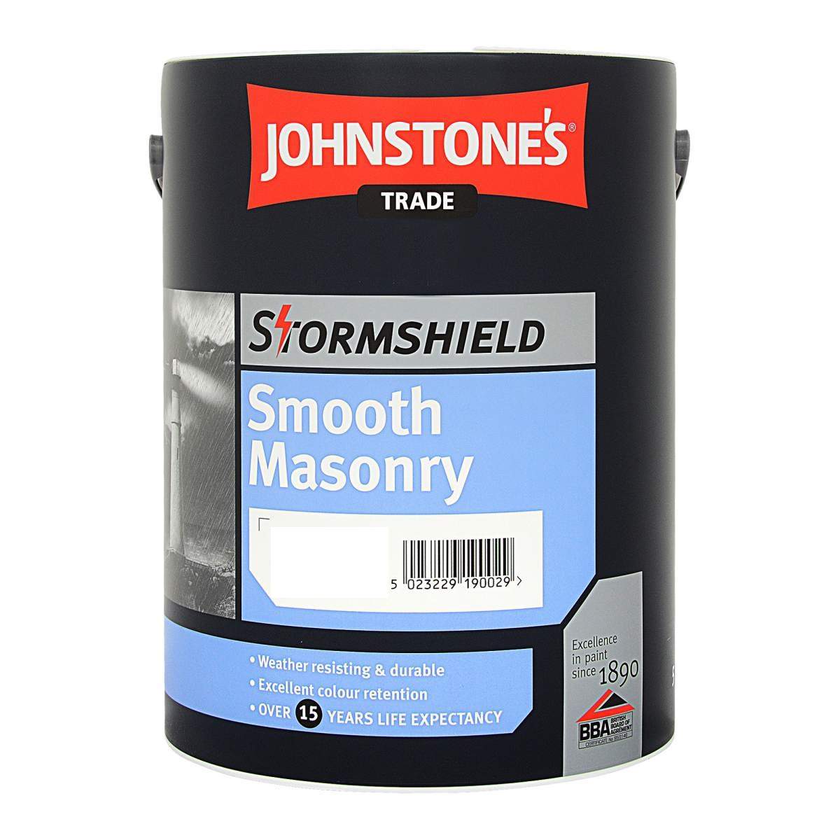 Johnstone's Trade Stormshield Smooth Masonry Paint Decorating Centre