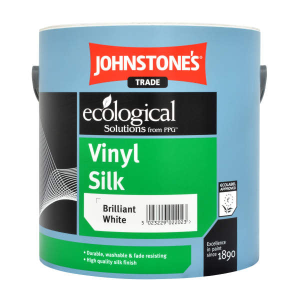 Johnstone's Trade Vinyl Silk - Brilliant White