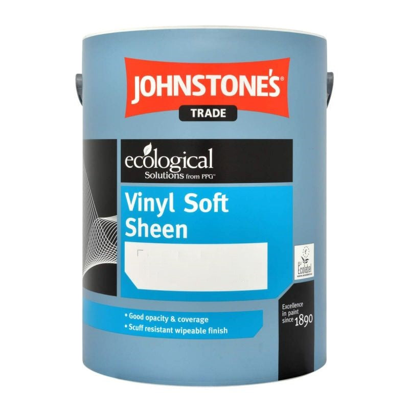 Johnstones Trade Vinyl Soft Sheen - Designer Colour Match Paint - Sagewater 5L
