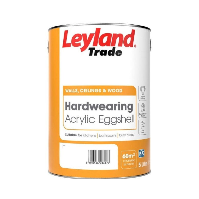 Leyland Trade Hardwearing Acrylic Eggshell - Designer Colour Match Paint - NTB88 2.5L
