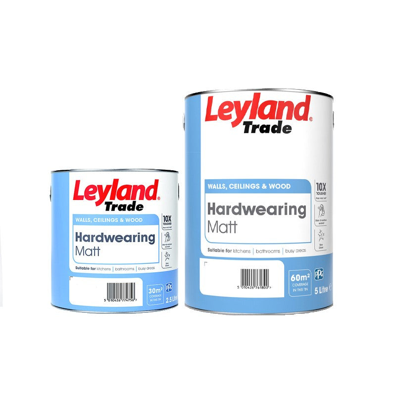 Leyland Trade Hardwearing Matt - Colour Match