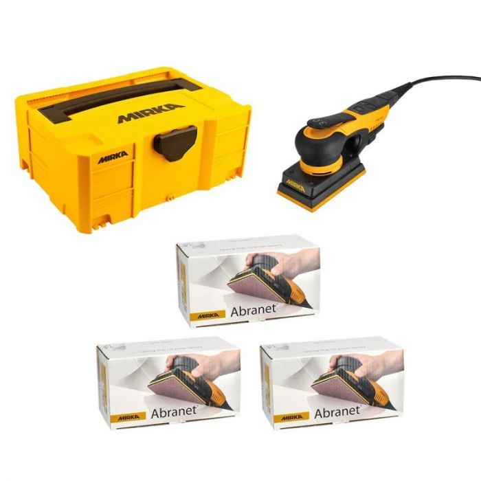 Mirka DEOS II & DEXOS Dust Extractor Sanding Bundle