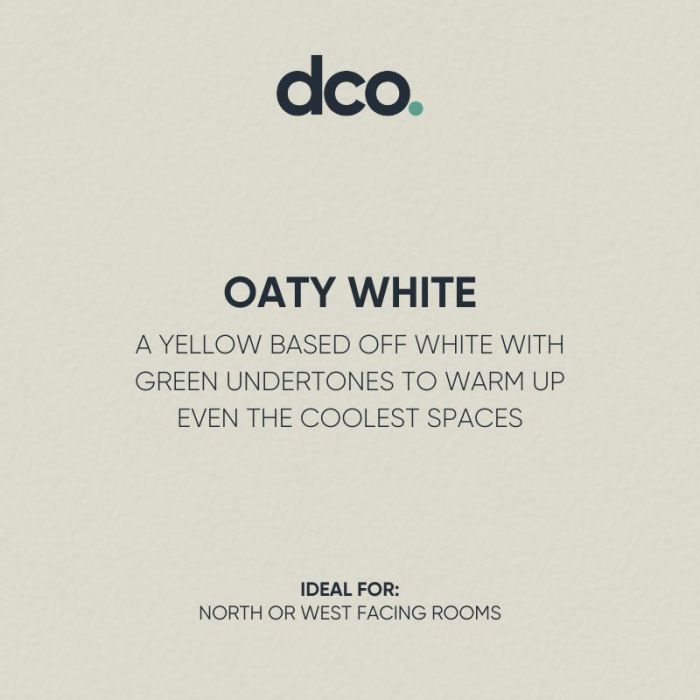 Oaty White DCO Off Whites Collection Scrubbable Emulsion