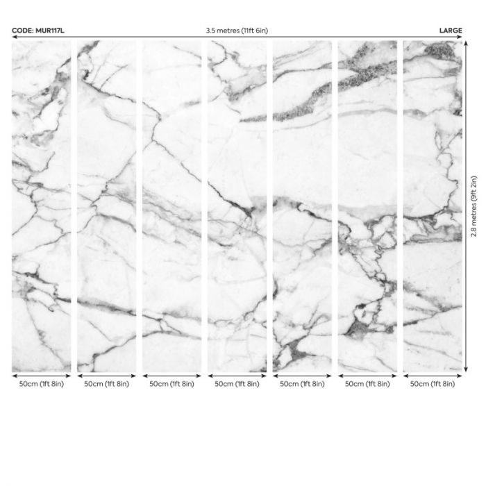 Origin Marble Wall Mural Alabaster