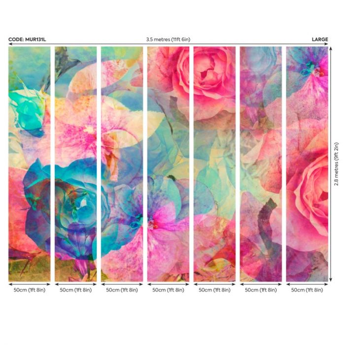 Origin Memories Wall Mural Multi