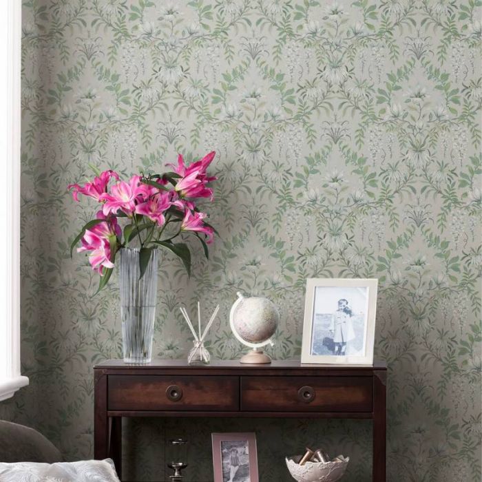 Laura Ashley Parterre Wallpaper