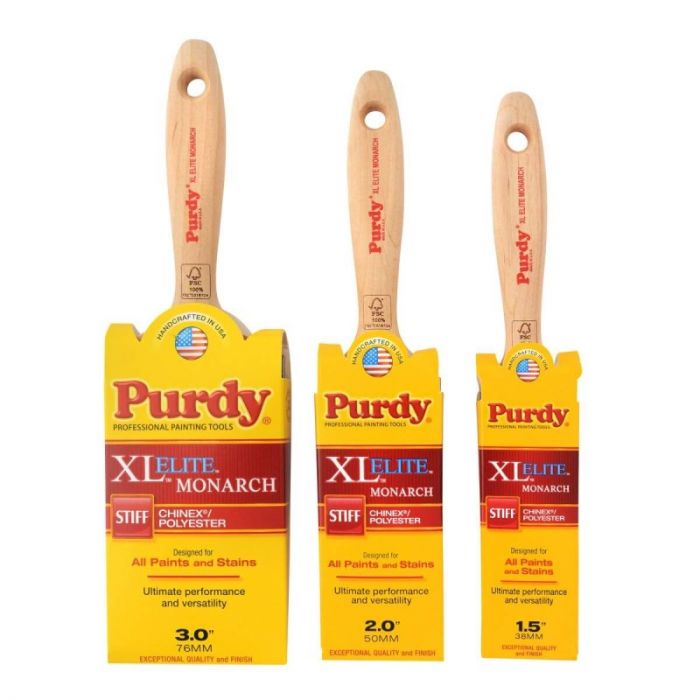 Purdy Monarch Elite Brush Set 3 Pack (MONSPEC3)
