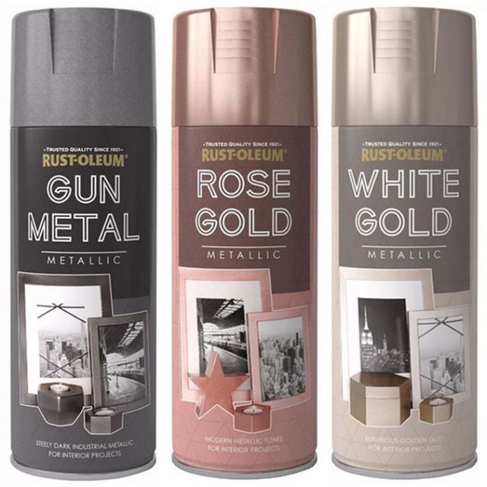 Soft Iron Rustoleum Aged Metallic Weathered Steel Rust-Oleum
