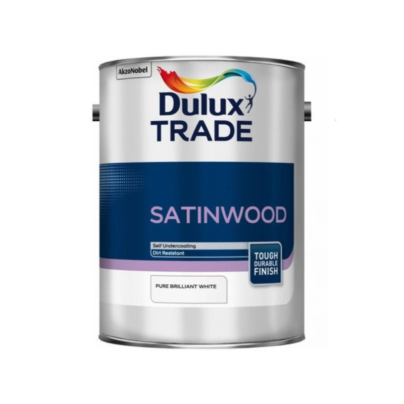 Dulux Trade Satinwood Paint - Pure Brilliant White