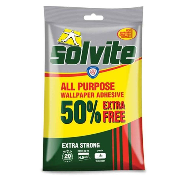 Solvite Extra Strong All Purpose Wallpaper Adhesive