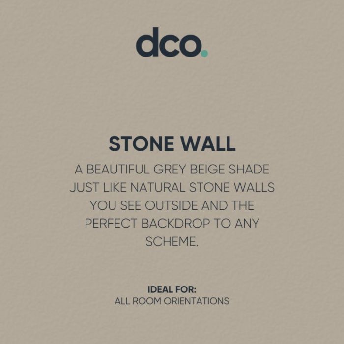 DCO Colour of the Year 2023 - Stone Wall