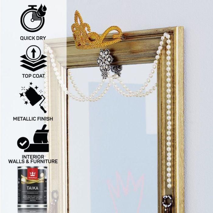 Tikkurila Taika Pearl Metallic Finish Paint