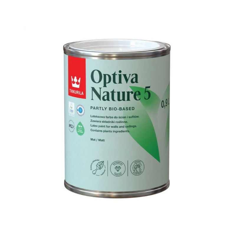 Tikkurila Optiva Nature Matt 5 for Walls and Ceilings - Colour Match