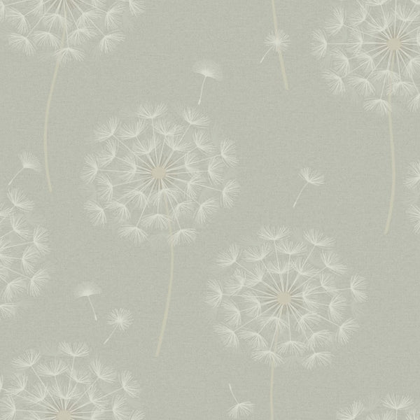 Allora Dandelion Wallpaper Sage Sample
