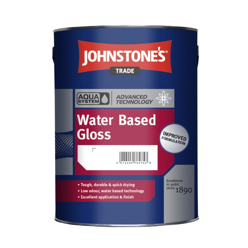 Johnstones Trade Aqua Water Based Gloss - Designer Colour Match Paint - 00E53 - 2.5L
