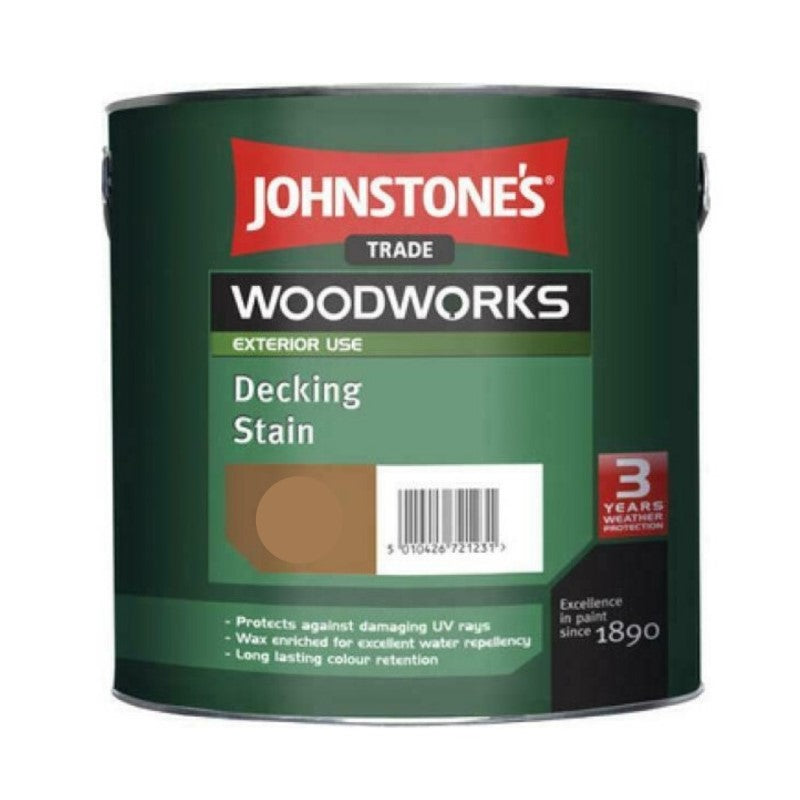 Johnstone's Trade Woodworks Decking Stain 2.5L