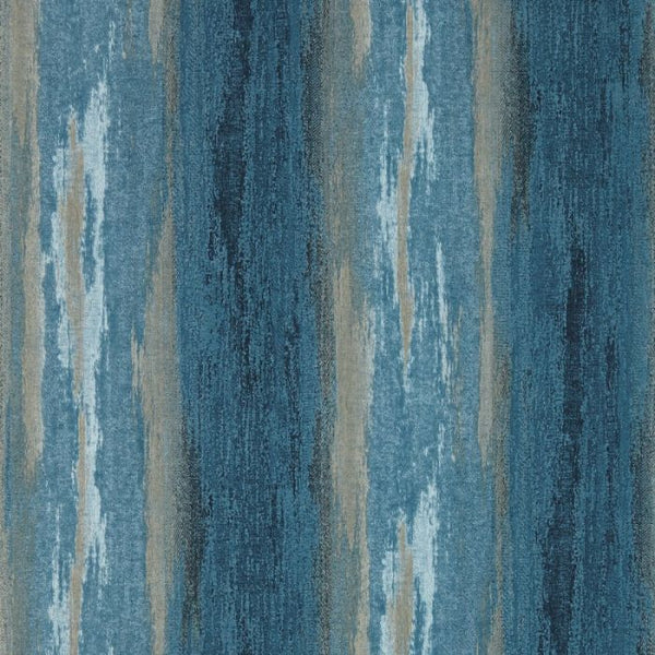 Clarke & Clarke Effetto Wallpaper- Midnight Sample