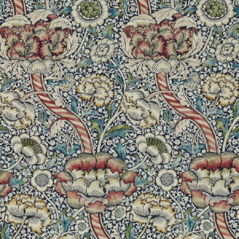 Morris & Co Wandle Wallpaper - Indigo/Madder Sample