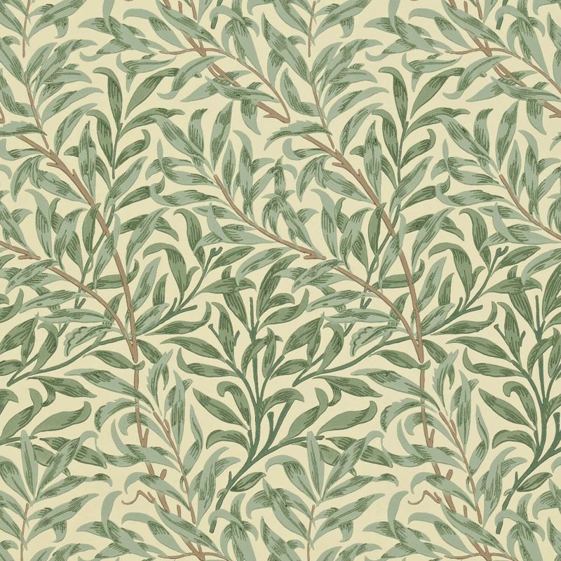 Morris & Co Willow Boughs Wallpaper - Green Sample