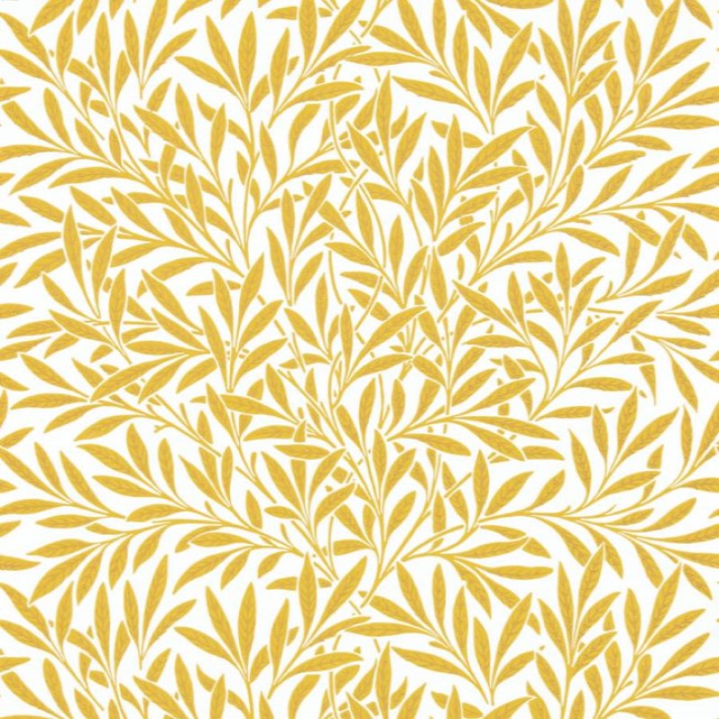 Morris & Co Willow Wallpaper - Yellow Sample