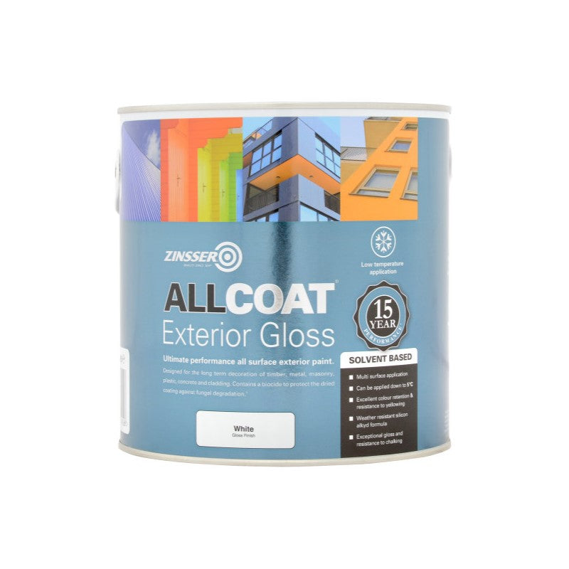 Zinsser AllCoat Exterior Gloss (Solvent-Based) - Colour Match