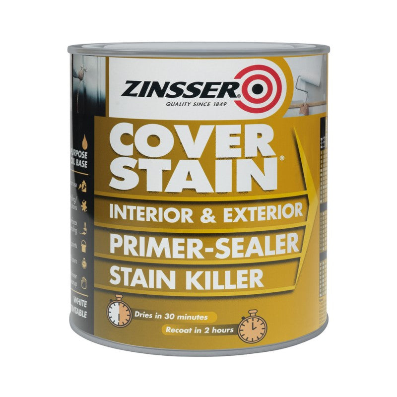 Zinsser Cover Stain Primer - Colour Match - Deep Colours